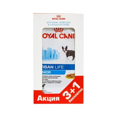 Лот: 10400539. Фото: 1. корм Royal Canin Urban Life Junior... Корма
