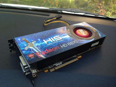 Лот: 6073617. Фото: 1. Ati Radeon HD6870 1Gb. Видеокарты