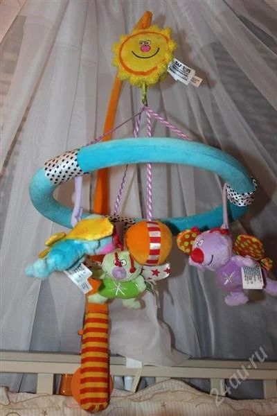 Лот: 2857424. Фото: 1. Мобиль музыкальный TAF TOYS. Для младенцев