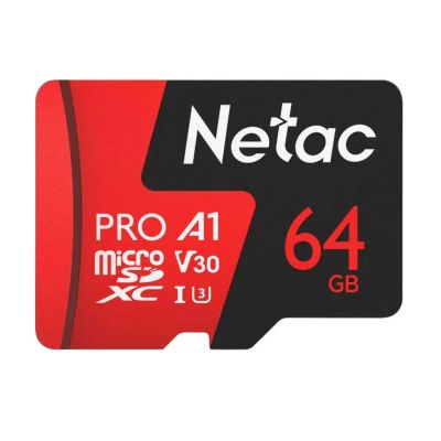 Лот: 24948854. Фото: 1. Карта памяти MicroSDXC 64Gb Netac... Карты памяти