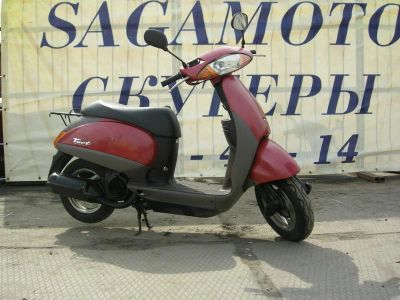 Лот: 3105095. Фото: 1. Honda Tact Af-51 после ДТП на... Мотороллеры, мопеды