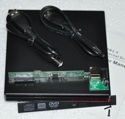 Лот: 4507770. Фото: 1. Внешний USB 2.0 тонкий внешний... Приводы CD, DVD, BR, FDD