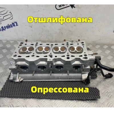 Лот: 23340837. Фото: 1. головка блока цилиндров Kia Spectra... Двигатель и элементы двигателя