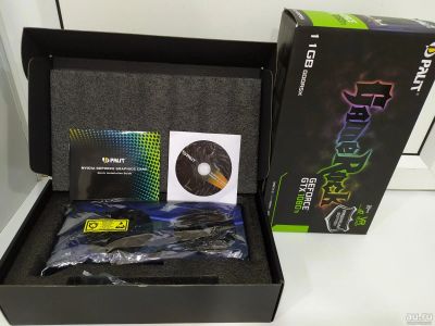 Лот: 15434545. Фото: 1. Palit GTX 1080ti Gamerock Premium... Видеокарты