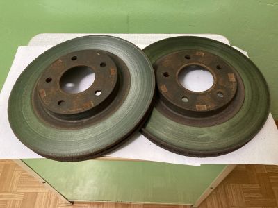 Лот: 25516911. Фото: 1. Диски тормозные 2 шт. японские... Диски