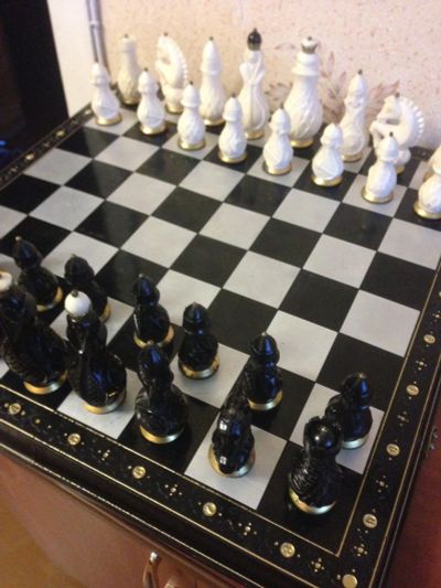 Лот: 12841396. Фото: 1. Шахматы. Шахматы, шашки, нарды