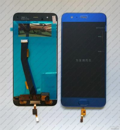 Лот: 12755617. Фото: 1. Дисплей Xiaomi Mi6 + тачскрин... Дисплеи, дисплейные модули, тачскрины