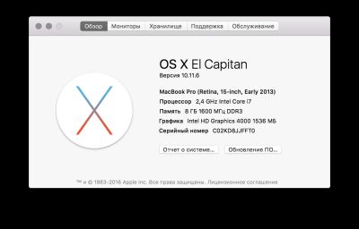 Лот: 7968227. Фото: 1. Mac Book Pro Retina 15" Early... Ноутбуки