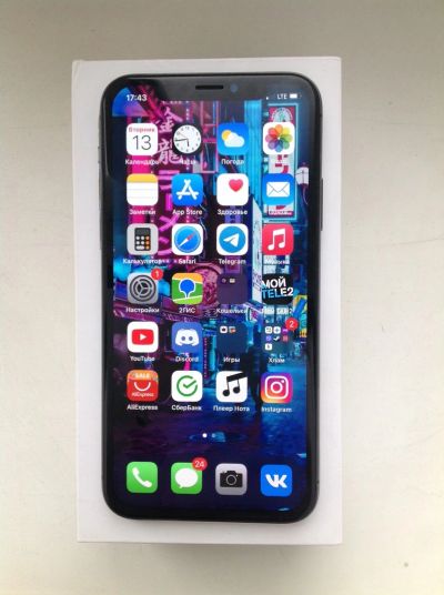 Лот: 17500292. Фото: 1. IPhone X 64gb. Смартфоны