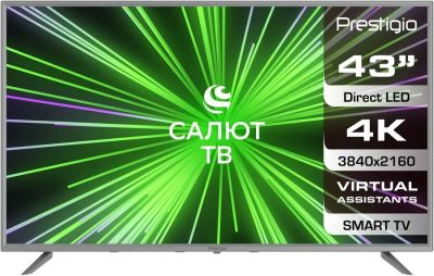 Лот: 19142847. Фото: 1. Телевизор Prestigio PTV43SS07X... Телевизоры