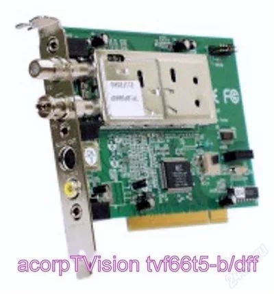 Лот: 6995203. Фото: 1. ТВ тюнер Acorp TVision TVF66T5-B... ТВ-тюнеры и карты захвата