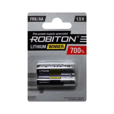 Лот: 14551055. Фото: 1. Батарейка AA(FR6) Robiton Winner... Батарейки, аккумуляторы, элементы питания