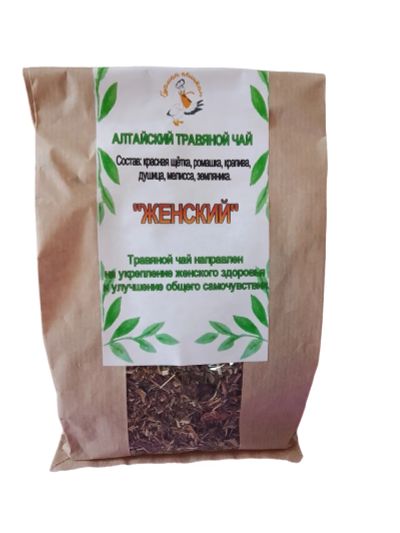 Лот: 25606265. Фото: 1. Травяной сбор Женский (Алтай... Чай, кофе, какао