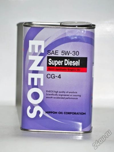Лот: 5713220. Фото: 1. ENEOS Super Diesel SAE 5w30 CG-4... Масла, жидкости