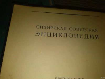 Лот: 18546508. Фото: 1. Сибирская Советская энциклопедия. Книги