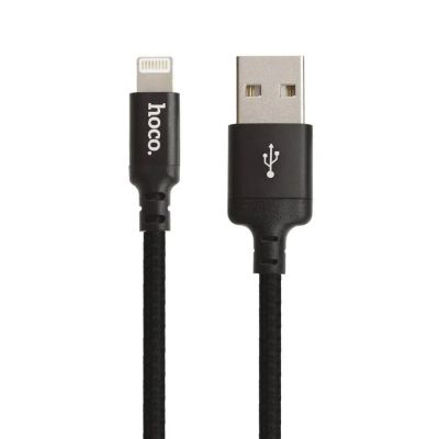 Лот: 22977763. Фото: 1. Кабель USB Hoco X14 Apple черный... Дата-кабели, переходники