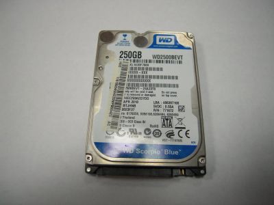 Лот: 6964921. Фото: 1. Жесткий диск для ноутбука WD Western... Жёсткие диски (HDD)