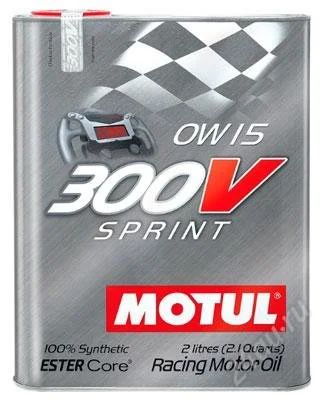 Лот: 2764001. Фото: 1. MOTUL 300V SPRINT 0W15. Масла, жидкости