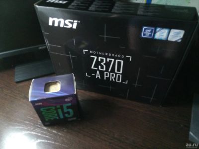 Лот: 17968958. Фото: 1. Продам набор Мат.плата MSI z370... Материнские платы