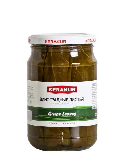 Лот: 3514340. Фото: 1. Виноградные листья Керакур 600... Консервы