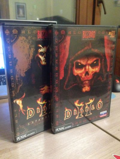 Лот: 10595998. Фото: 1. Diablo II + Lord of Destruction... Игры для ПК