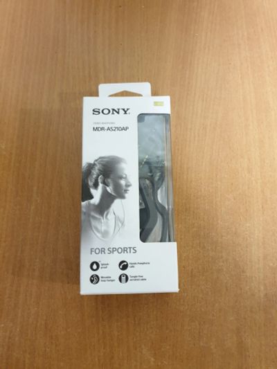 Лот: 15469166. Фото: 1. Гарнитура SONY MDR-AS210AP. Красноярск