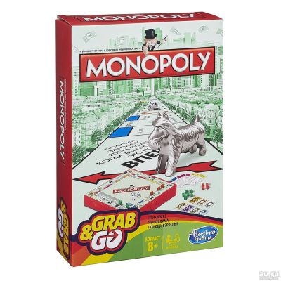 Лот: 13536054. Фото: 1. Настольная игра Монополия дорожная. Настольные игры, карты