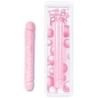 Лот: 6277374. Фото: 1. Двухсторонний фаллос PINK & Pretty... Имитаторы