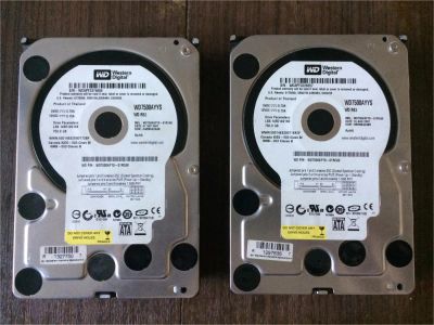 Лот: 10449199. Фото: 1. Жесткий диск Western Digital 750Gb... Жёсткие диски