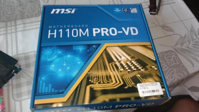 Лот: 9671459. Фото: 1. MSI H110M PRO-VD. Материнские платы