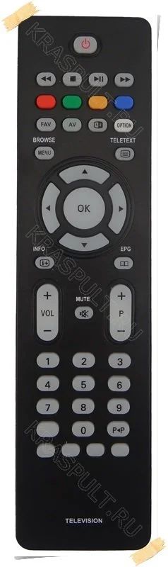 Лот: 11189666. Фото: 1. Пульт для телевизора Philips RC2034302... Пульты ДУ