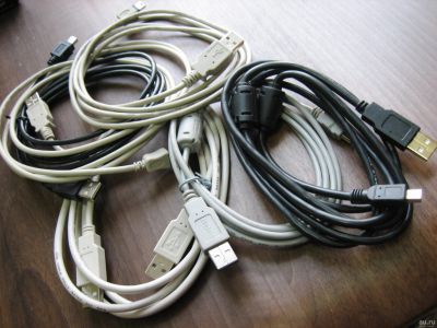 Лот: 13442352. Фото: 1. Кабель USB - miniUSB. Шлейфы, кабели, переходники