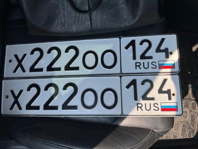 Лот: 20592065. Фото: 1. Продам гос.номер Х 222 ОО 124. Госномера