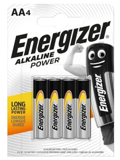 Лот: 22144842. Фото: 1. Элем.пит.ENERGIZER LR6 BP-4 (96... Батарейки, аккумуляторы, элементы питания