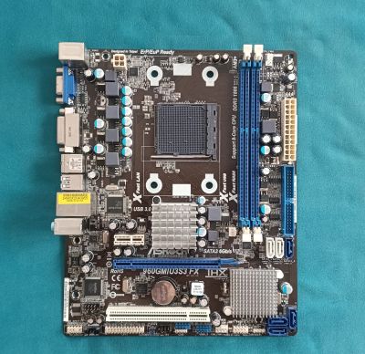 Лот: 25602125. Фото: 1. Материнская плата ASRock 960GM... Материнские платы