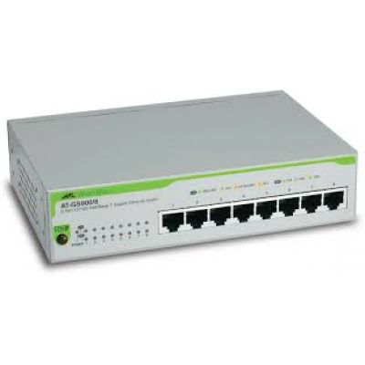 Лот: 7785641. Фото: 1. Коммутатор Allied Telesis 8 PORT... Коммутаторы