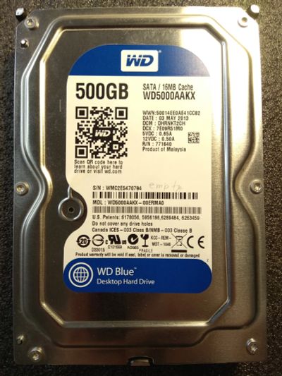 Лот: 21443391. Фото: 1. Жесткий Диск HDD Western Digital... Жёсткие диски (HDD)