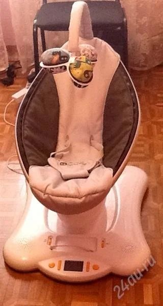 Лот: 2935925. Фото: 1. Шезлонг-качеля Mamaroo. Ходунки, прыгунки, качели