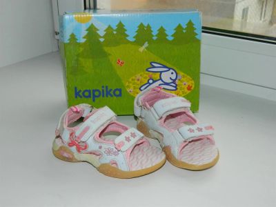 Лот: 3894226. Фото: 1. Сандалики Капика 22 размер. Сандалии