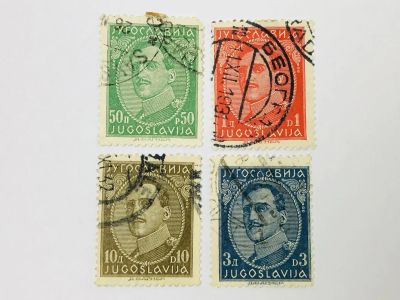 Лот: 23963543. Фото: 1. Александр I Карагеоргиевич. Неполная... Марки
