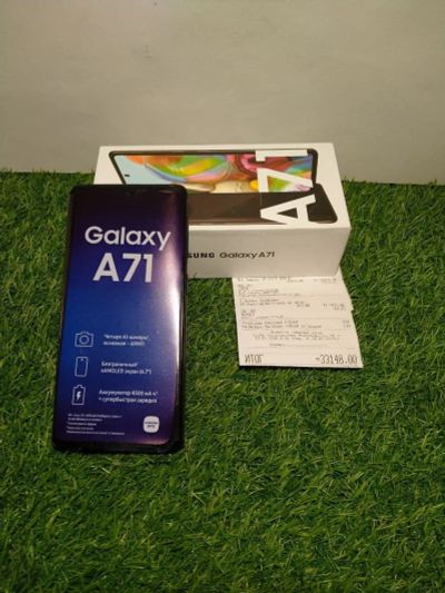 Лот: 17637722. Фото: 1. Смартфон Samsung Galaxy A71 6... Смартфоны