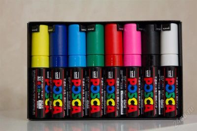 Лот: 1453681. Фото: 1. Перманентные маркеры UNI POSCA... Другое (ручная работа)