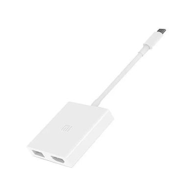 Лот: 20885278. Фото: 1. Type-C HUB Xiaomi Laptop белый. Карты памяти
