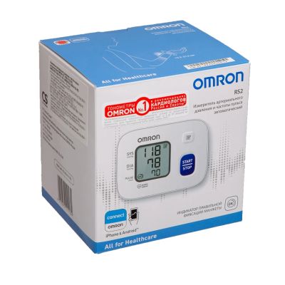 Лот: 23983999. Фото: 1. Омрон тонометр RS2 НEM-6121-RU. Медицинские товары
