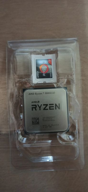 Лот: 21104250. Фото: 1. Ryzen 7 5800x3D. Процессоры