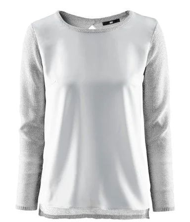 Лот: 4950572. Фото: 1. Блузка шелк/полиамид, 46-48 разм... Блузы, рубашки, водолазки