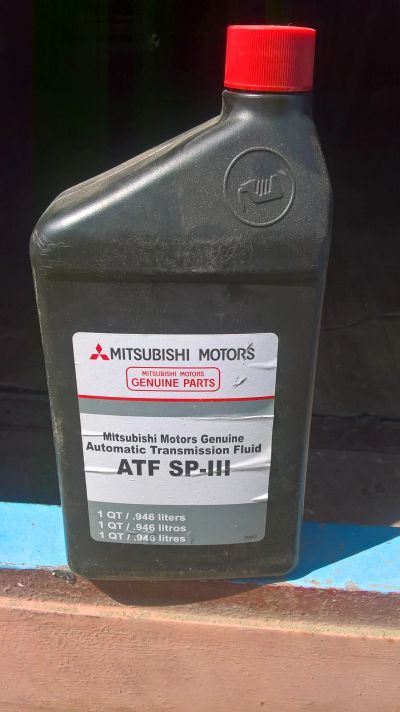 Лот: 11729860. Фото: 1. Масло Mitsubishi motor ATF SP-3... Масла, жидкости