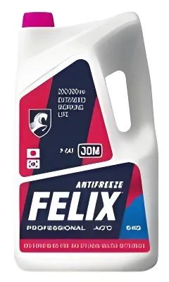 Лот: 20067616. Фото: 1. FELIX Антифриз JDM -40 розовый... Масла, жидкости