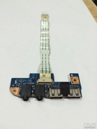 Лот: 9388820. Фото: 1. плата Audio+USB Board HM42_CP... Платы расширения, контроллеры, доп. порты