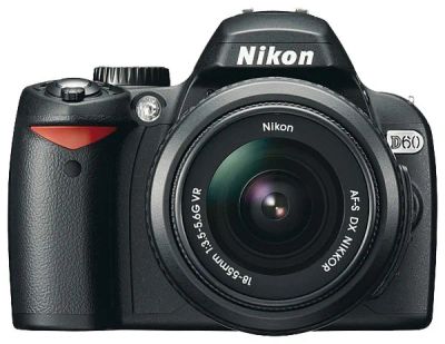 Лот: 167733. Фото: 1. Nikon D60 Kit. Цифровые зеркальные